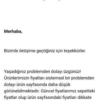 H&M Fazla Tahsil Etmiş Olduğu Ürün Bedellerini İade Etmiyor