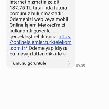 Türk Telekom Beni Mağdur Etti.