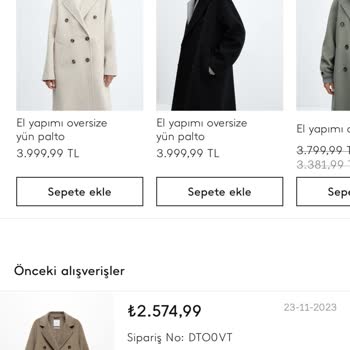 Online Siparişim Mango İptal Etti