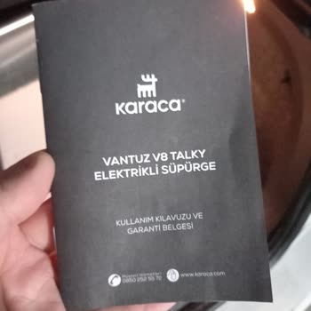 Karaca Vantuz V8 Talky Rose Gold Elektrikli Süpürge