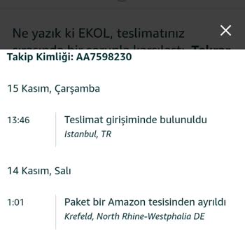 Amazon Para İadesi Gecikti