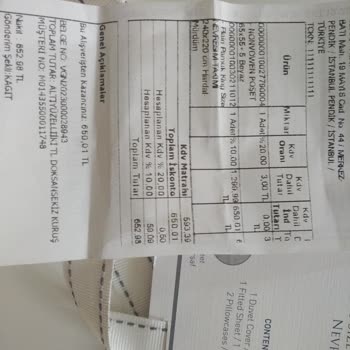 Englısh Home Pendik Eksik Ürün