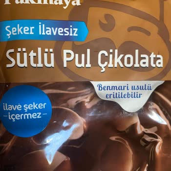 Pakmaya Pul Çikolata Benmari Usulü Erimiyor