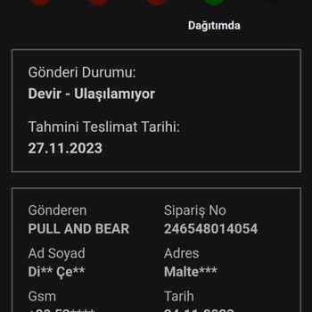 Bir Günde Kargo Devir Ulaşılamıyor. İlgisiz Kargo Şirketi