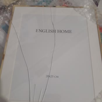 English Home Online Alışverişte Alınan Ürün Gelmedi Ayrıca Gelen Ürün Kirik Geldi
