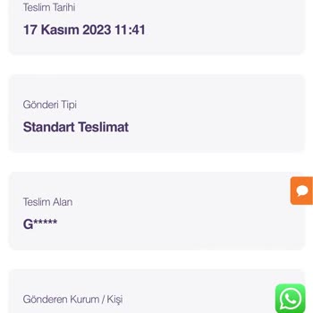 Watsons Müşteri İlişkileri Ve Kayıp Kargom
