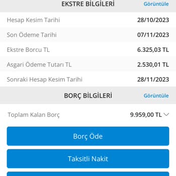 Denizbank Yanlış Borç Tutarı!