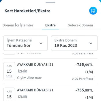 Ayakkabı Dünyası Kredi Kartımdan 2 Defa Çekim Yapılması