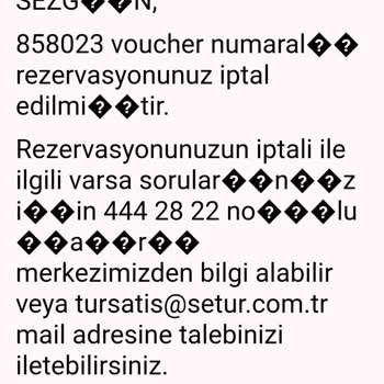 Setur Firması Otel Rezervasyonu