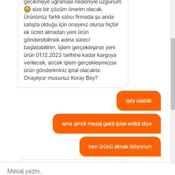 Hepsiburada Mağduriyeti Ve Sipariş İptali