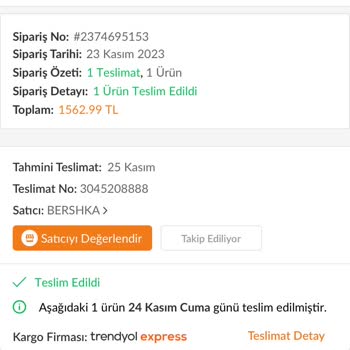 Bershka Online Alışverişte Beden Değişimi Yapmıyor