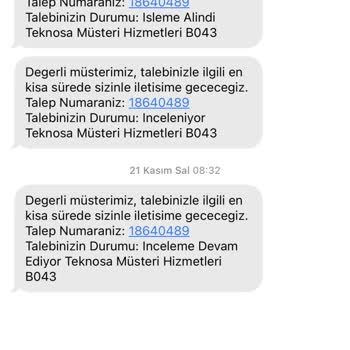Teknosa Değişim Talebine 10 Gündür Dönüş Yapmıyor