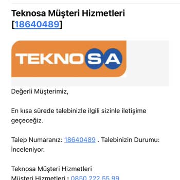 Teknosa Değişim Talebine 10 Gündür Dönüş Yapmıyor