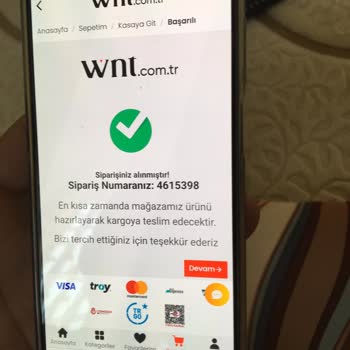Wnt.com.tr Ücret İadesi Olmadı