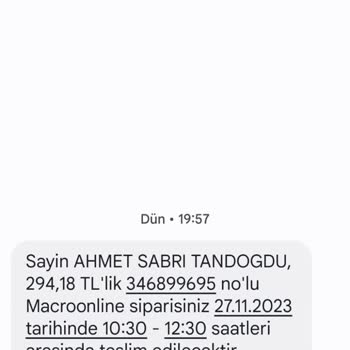 Macro Center Macro Onlinenin Müşteri Memnuniyetine Bakışı Ve Sipariş İptali