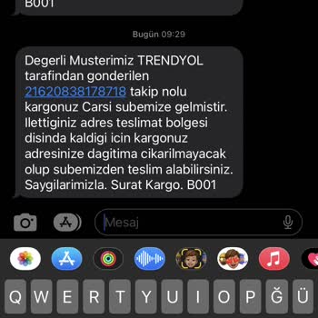 Sürat Kargo Teslim Etmiyor Kargomu