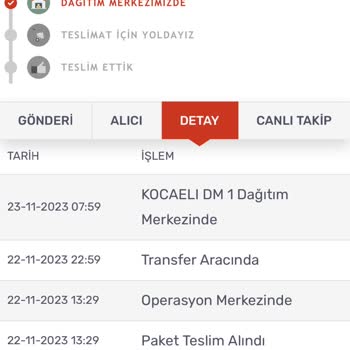 KARGOMsende Kargo Teslim Edilmedi