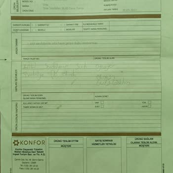 Çetmen Mobilya Yemek Takımı Sorunu I