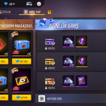 Garena Free Fire Aylık Üyelik Verilmedi
