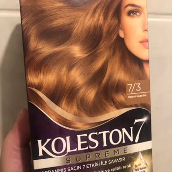 Koleston Boya Saç Derimi Yaktı