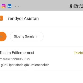 Trendyol Asla Müşterisine Sahip Çıkmıyor