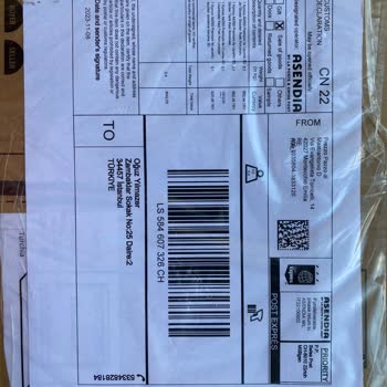 Amazon Türkiye Satın Aldığım Ürüne Ekstra 1089TL Gümrük Ödemesi Çıktı