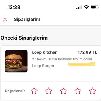 Yemek Sepeti Kapıya Gelen Siparişimi İptal Etti