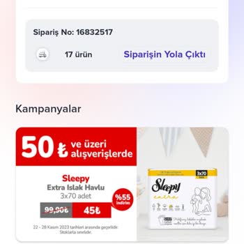 İstegelsin Chippin Uygulamasından Yaptığım Market Alışverişim Teslim Edilmedi
