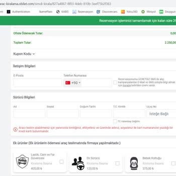 Grirent Kaskosuz Araç Kiralama