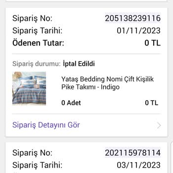 Yataş Ürünümü Neden Zamanında Göndermedin