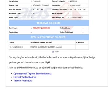 Trendyol'dan Açtığım Talep 15 Gündür Sonuçlanmadı