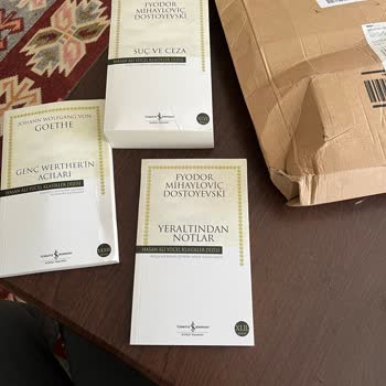 Amazon Yıpranmış Ve Paketlenmesi Kötü Kitap