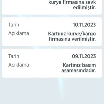 Ziraat Bankası'nın Kart Teslim Etmeyi Becerememesi