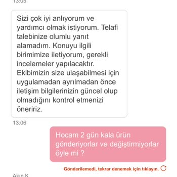 Yemeksepeti Market SKT Yakın Ürün Göndermesi