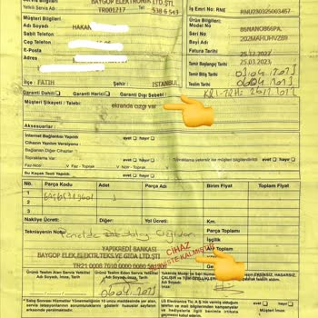 LG Televizyonumun İade Edilememesi