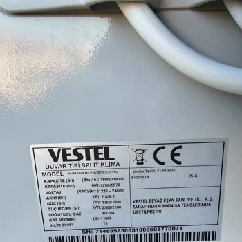 Vestel Klima Hayal Kırıklığı