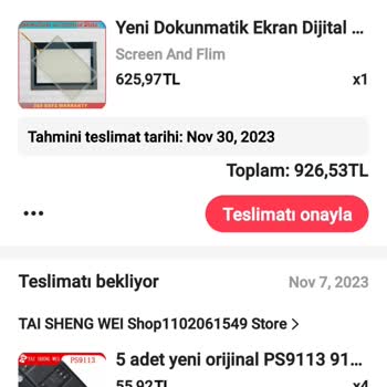 Aliexpress Ürüne El Koyma