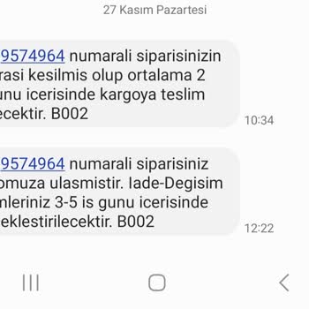 Mavi Stoklarında Olan Ürünü Yok Diye Siparişi İade Etmesi