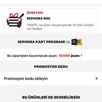 Sephora Kampanyadaki Ürünleri Göndermedi