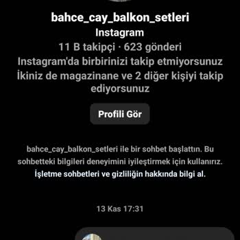 Bahce_cay_balkon_setleri (Instagram) Balkon Seti Siparişinde Yaşanan Sorunlar
