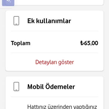Vodafone Pay Faturam Başkasının Alışverişine Kesilmiş!