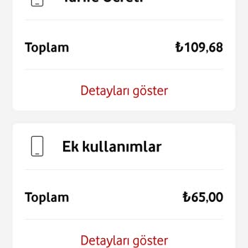 Vodafone Pay Faturam Başkasının Alışverişine Kesilmiş!