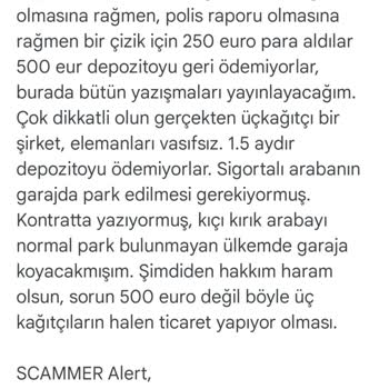 TÜRSAB Depozit Ödemesi Yapılmıyor Dikkat