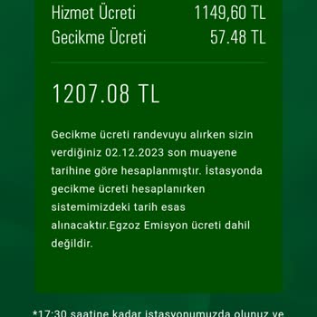 Tüvtürk Haksiz Gecikme Cezası Kesiyor