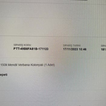 Eptt AVM Siparişim Gönderilmiyor