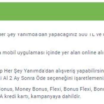 Garanti Bankası Kampanya Şartları