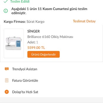 Singer 6160 Dikiş Makinesi