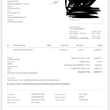 Singer 6160 Dikiş Makinesi