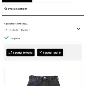 Charmebutik.com Pantolon Aldım Kargoya Verilmiyor