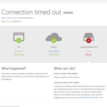 Paraşüt E-Fatura Sistem Şikayeti
